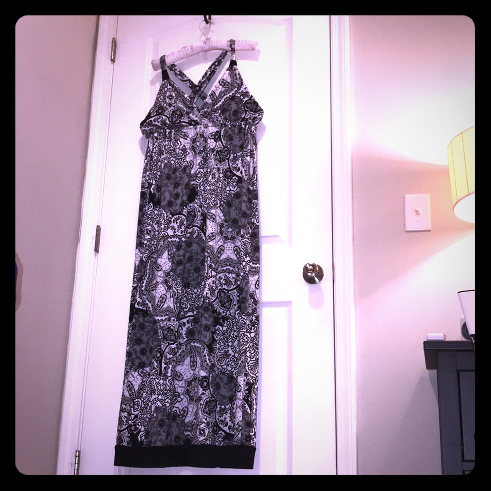 AGB Paisley Maxi Dress